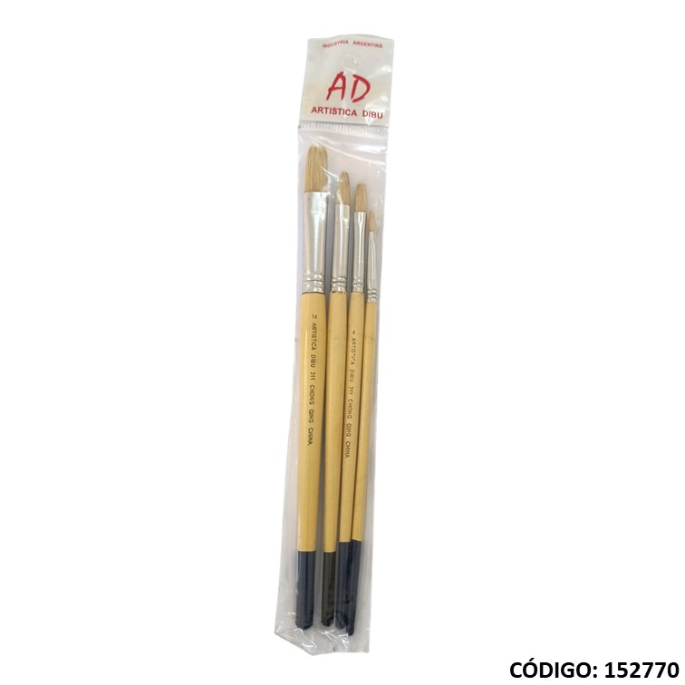 Artículo pinceles cerda set 311-1