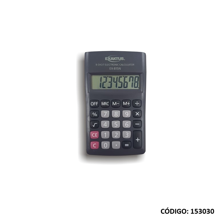 Calculadora exaktus ex-815 (8d)