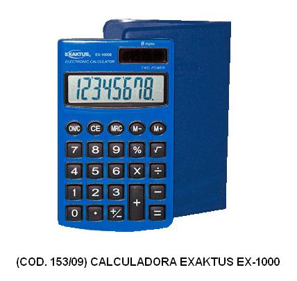 Calculadora exaktus ex-1000 (8d)