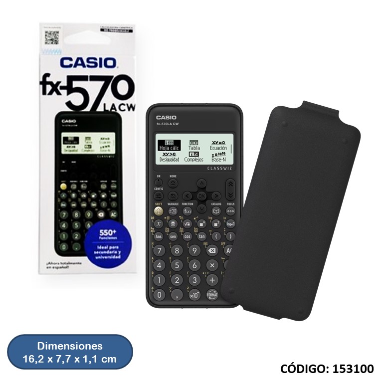 Calculadora cient. casio fx-570la cw