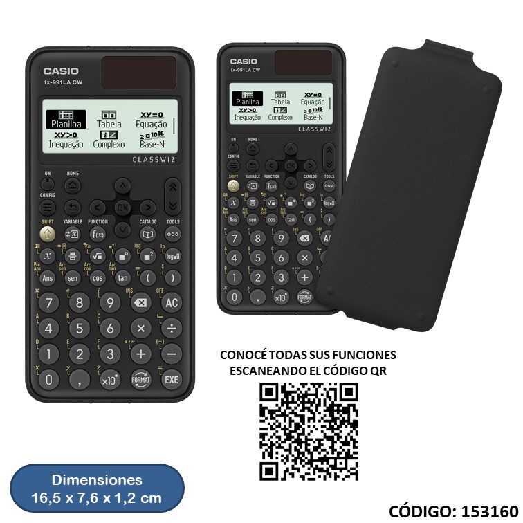 Calculadora cient. casio fx-991la cw