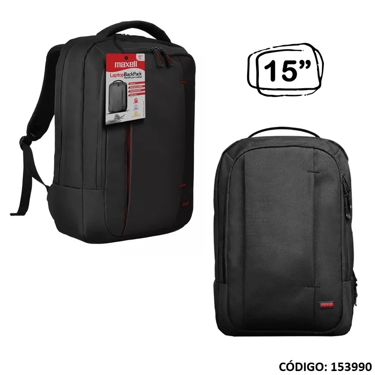 Mochila portanotebook maxell 15""