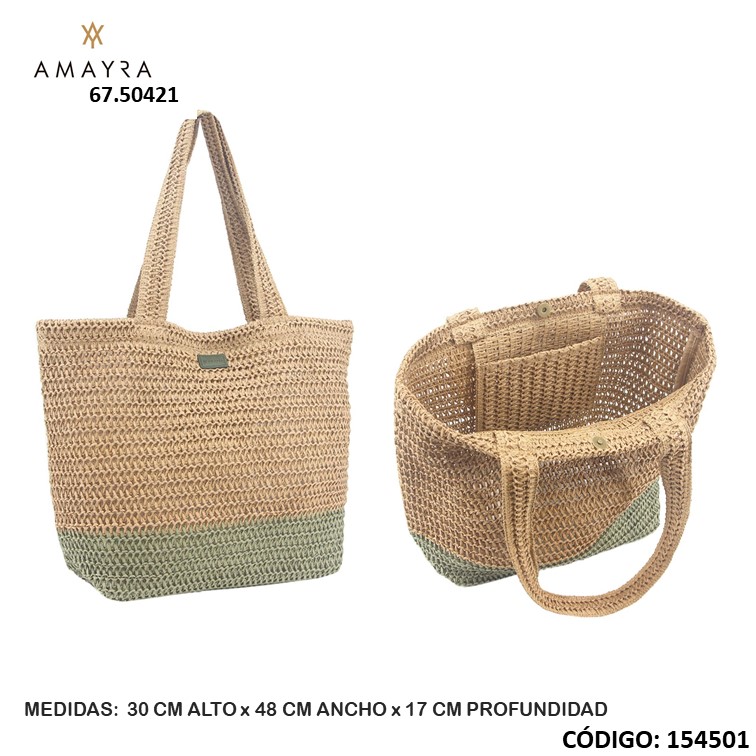 Bolso amayra tote playero 67