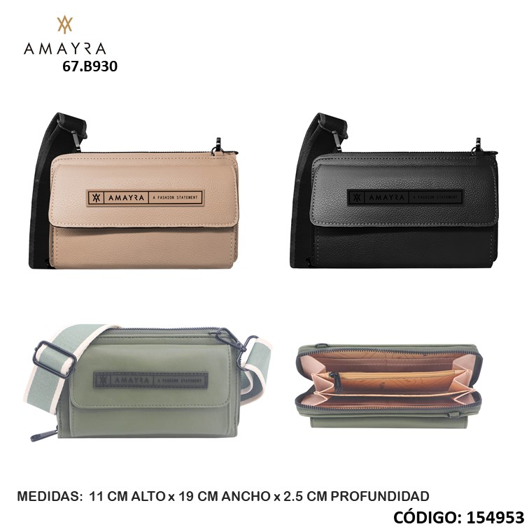Bolso bandolera amayra portacel. 67.b930