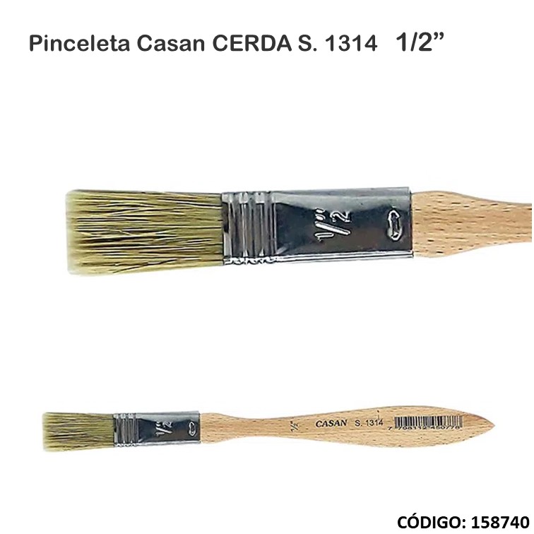 Artículo pinceleta casan cerda 1314 nº1/2