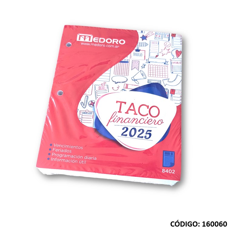 Taco financiero medoro 2025