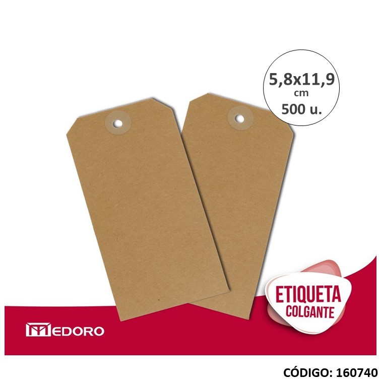 Etiqueta manila (5.8x11.9 ) 8995