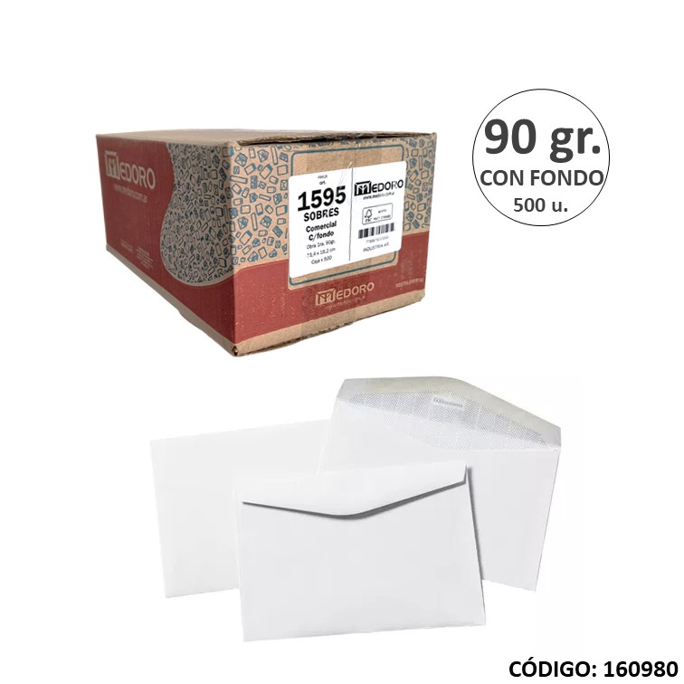 Sobres comerc. 1595/6900 90 g