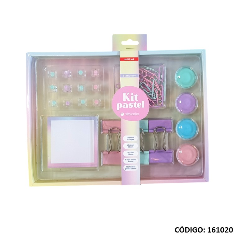 Fantasía set de oficina skycolor pastel stationary