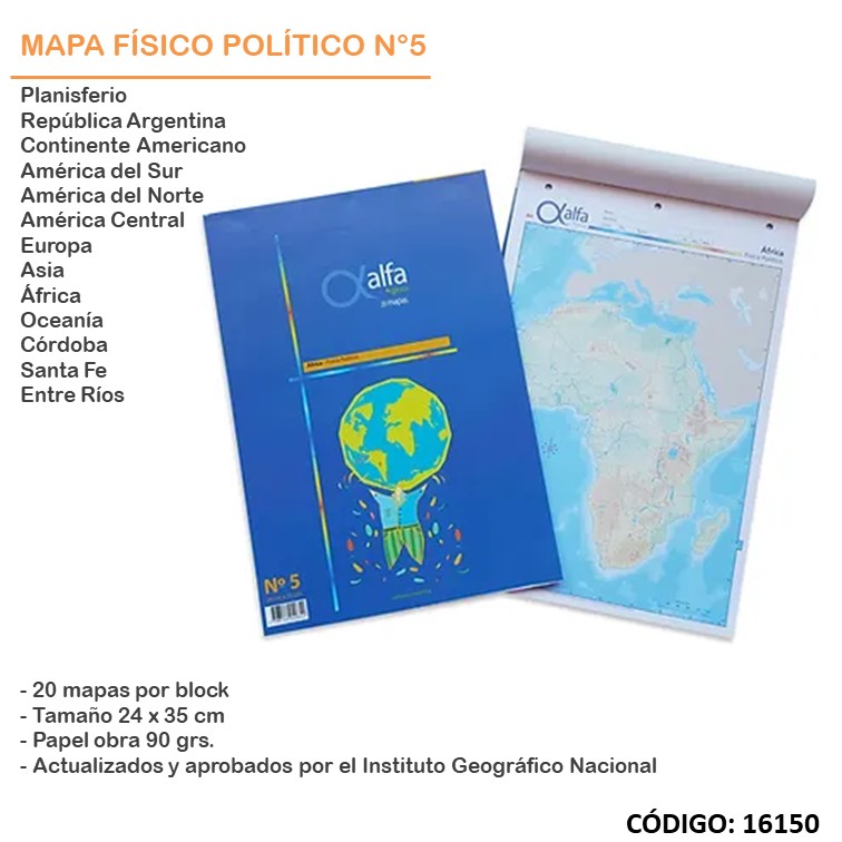 Mapas n5 alfa/mc fis-pol
