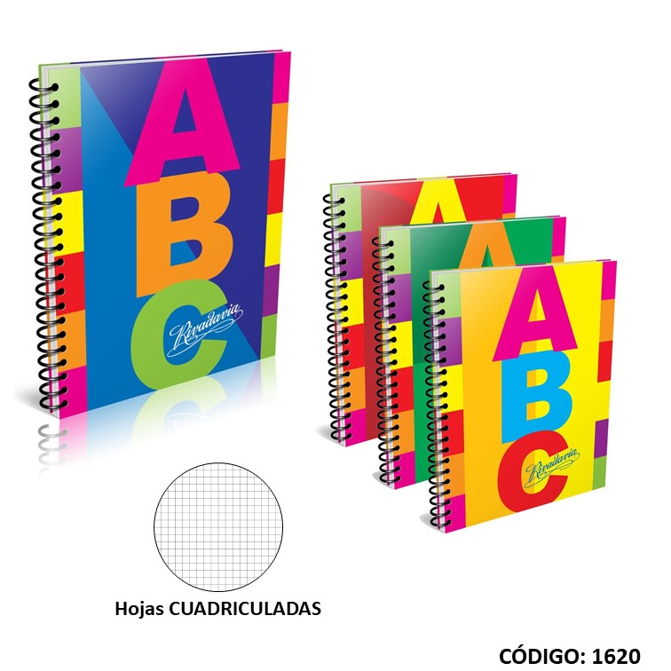 Cuaderno t/e abc 21x27 carton x100h