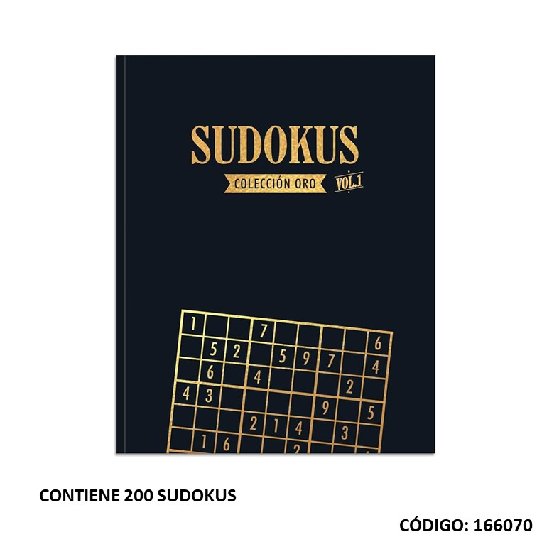 Libro 200 sudokus coleccion oro -322