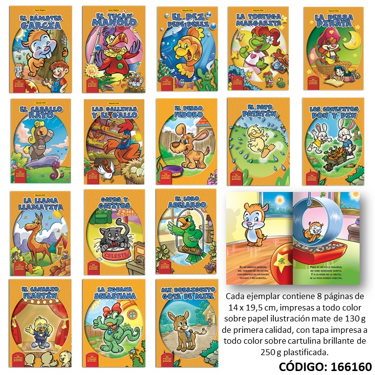 Libro cuen mascotas y animales -256