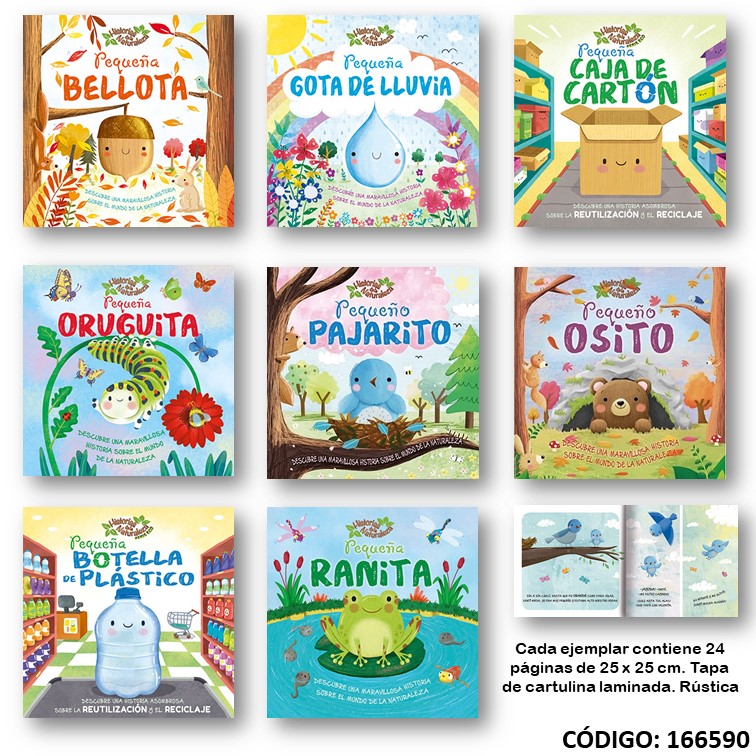 Libro cuen historias de la naturaleza -266