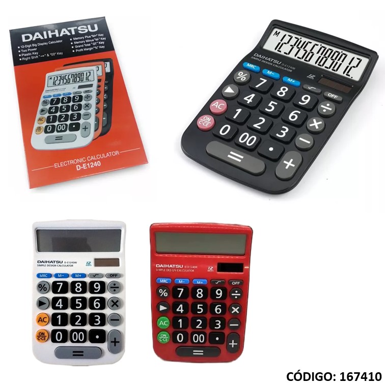 Calculadora daihatsu d+e1240