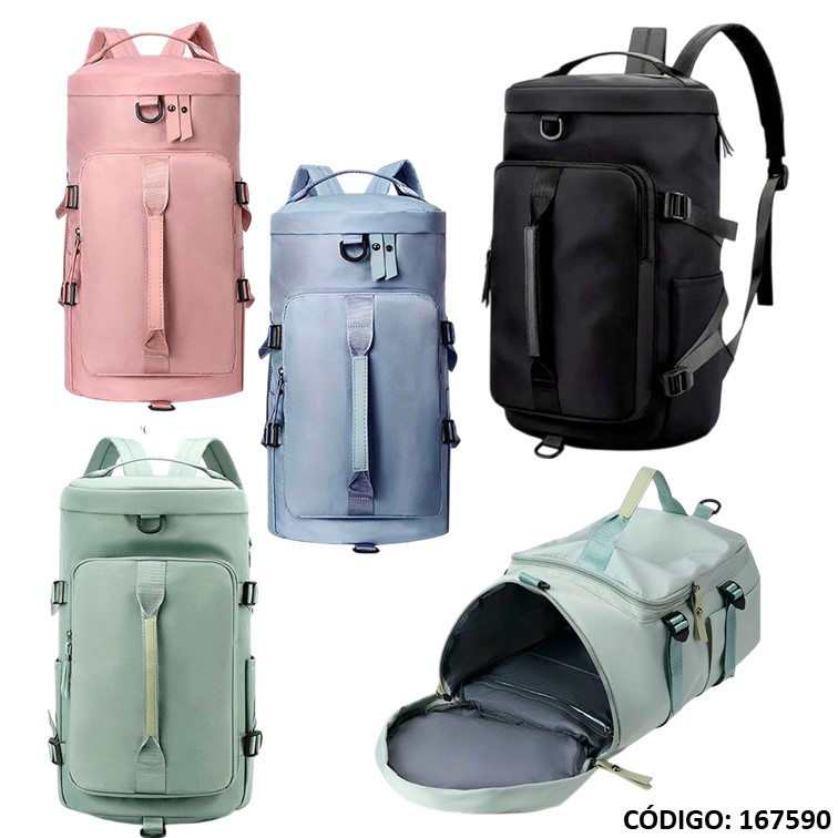 Bolso mochila azteca 17"" ml-moch30