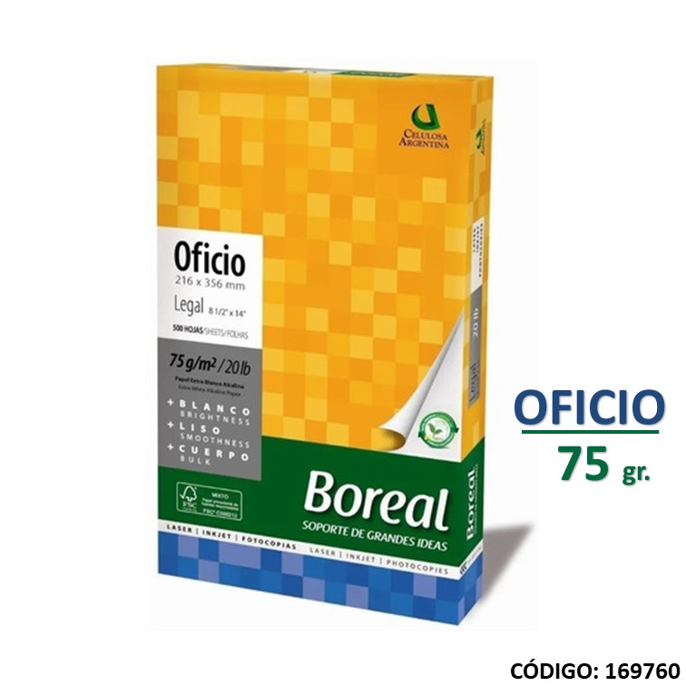 Resma boreal legal 75 g