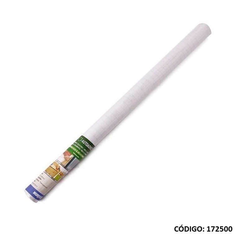 Rollo pvc adhesivo. 10m. transparente