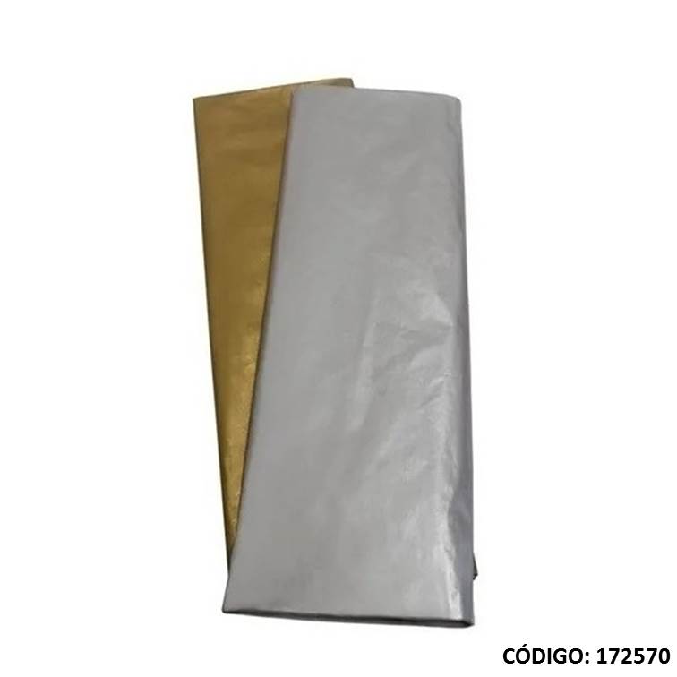 Papel seda oro/plata
