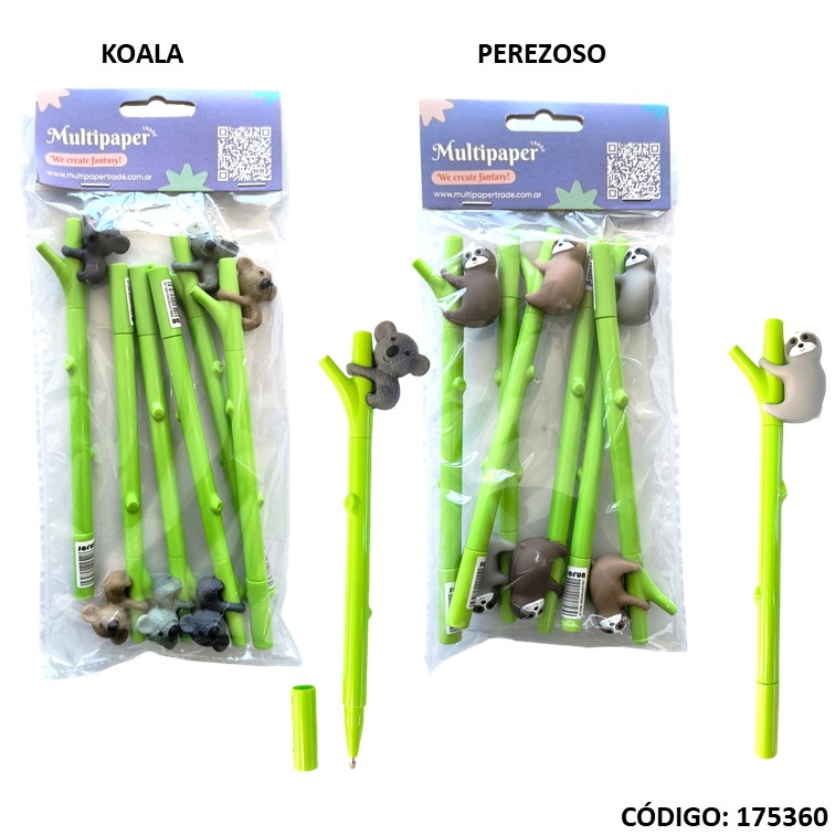 Fantasía bolígrafo mp koala/perezoso 23-150/160
