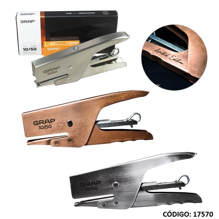Abrochadora grap pinza 10/50 linea black