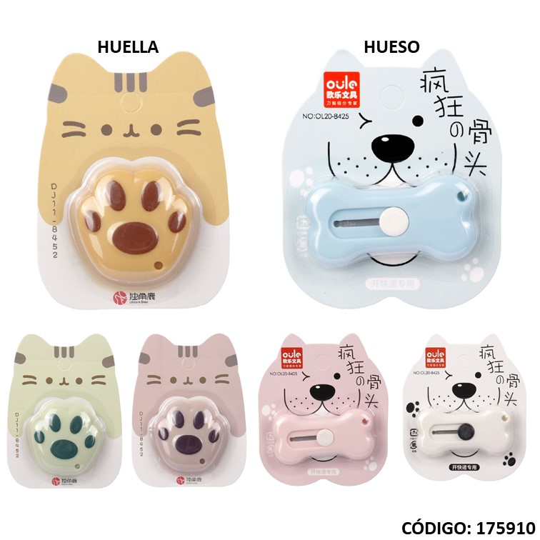 Fantasía cutter huella/hueso retractil
