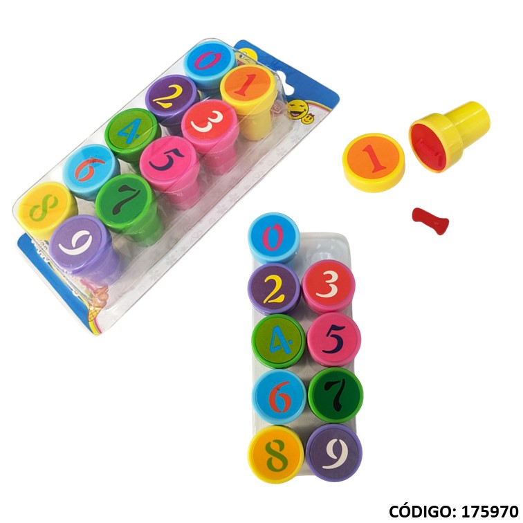 Fantasía sellos kit numeros 25-336