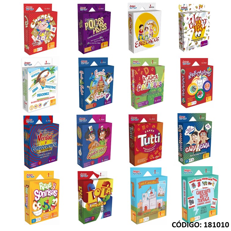 Juegos bontus c/cartas p/llevar 503-531