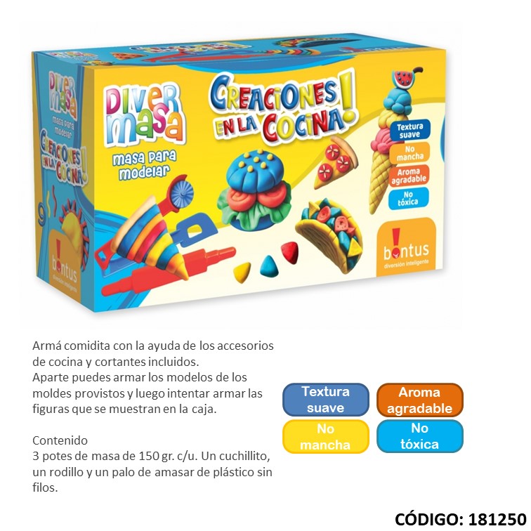 Masa bontus creaciones en la cocina 488