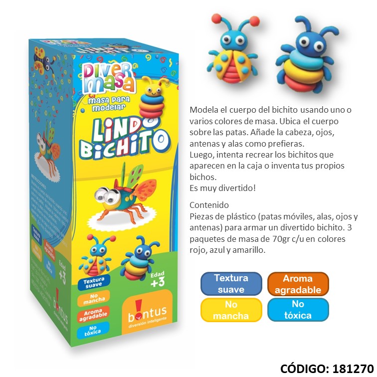 Masa bontus lindo bichito 490