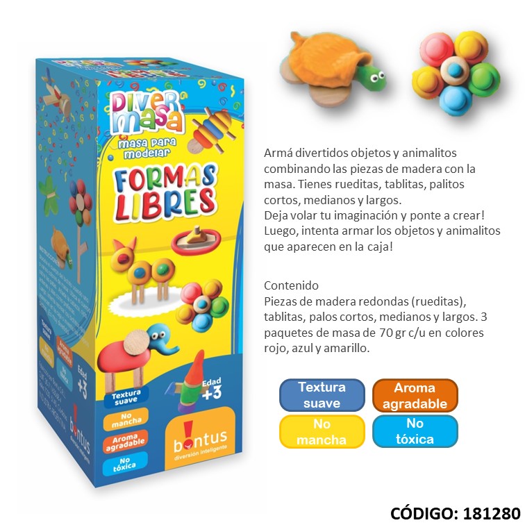 Masa bontus formas libres 491