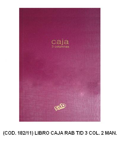 Libro rab caja t/d 3 colores2m -22