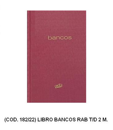 Libro rab banco t/d 2 manos -24