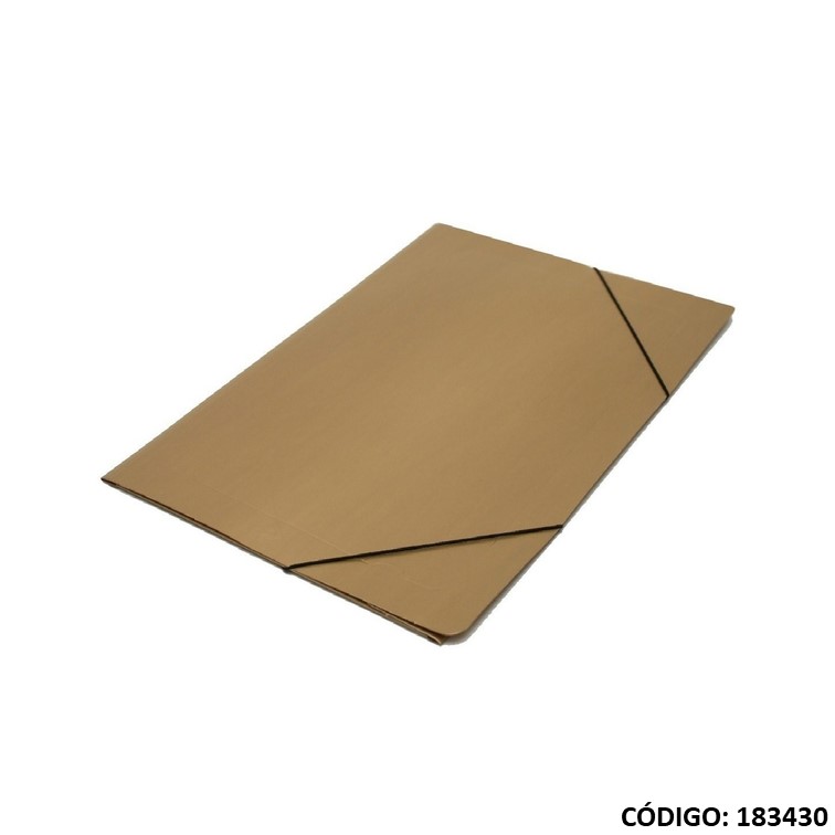 Carpeta c/elastico oficio presspan