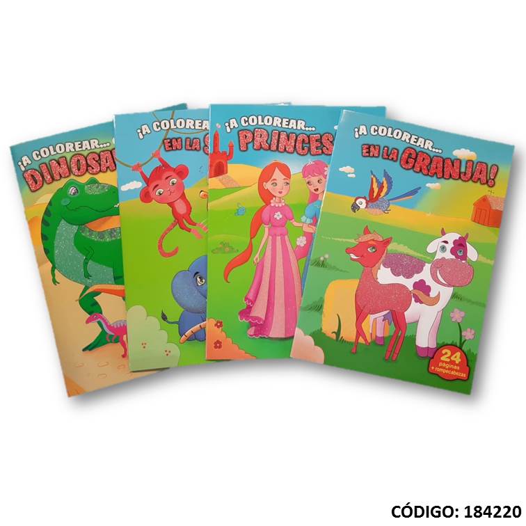 Libro pint a colorear -332