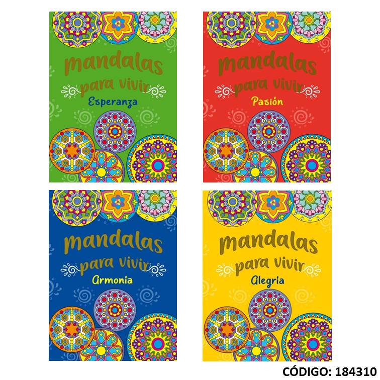 Libro pint mandalas para vivir -354
