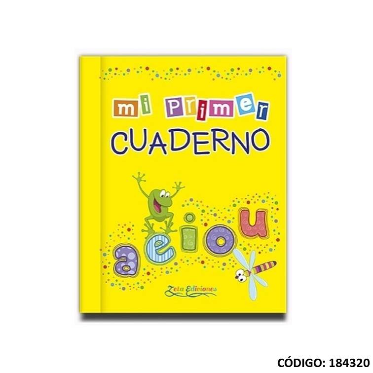 Cuaderno t/d zeta mi primer cuaderno 19x24 x30h
