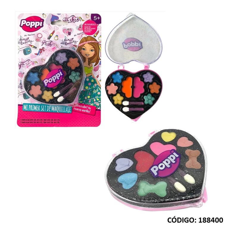 Juegos imp. sud. poppi set de maquillaje 5657