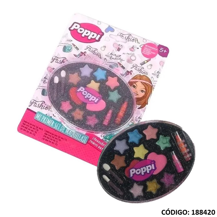 Juegos imp. sud. poppi set de maquillaje 5658