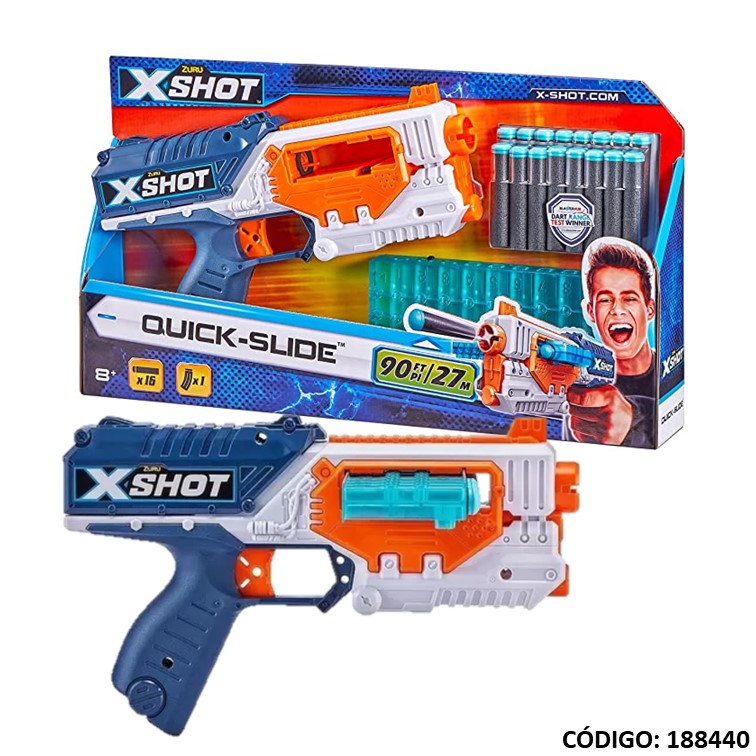 Juegos imp. sud. x-shot quick-slide 6887