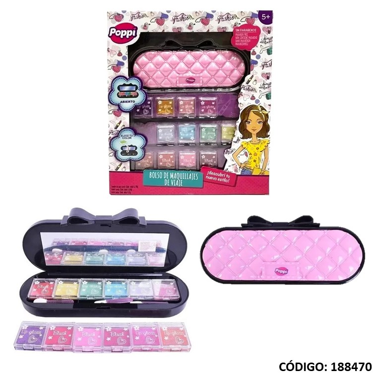 Juegos imp. sud. poppi bolso de maquillaje 5669