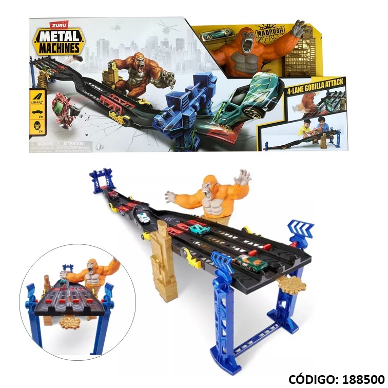 Juegos imp. sud. metal machines gorila 6769