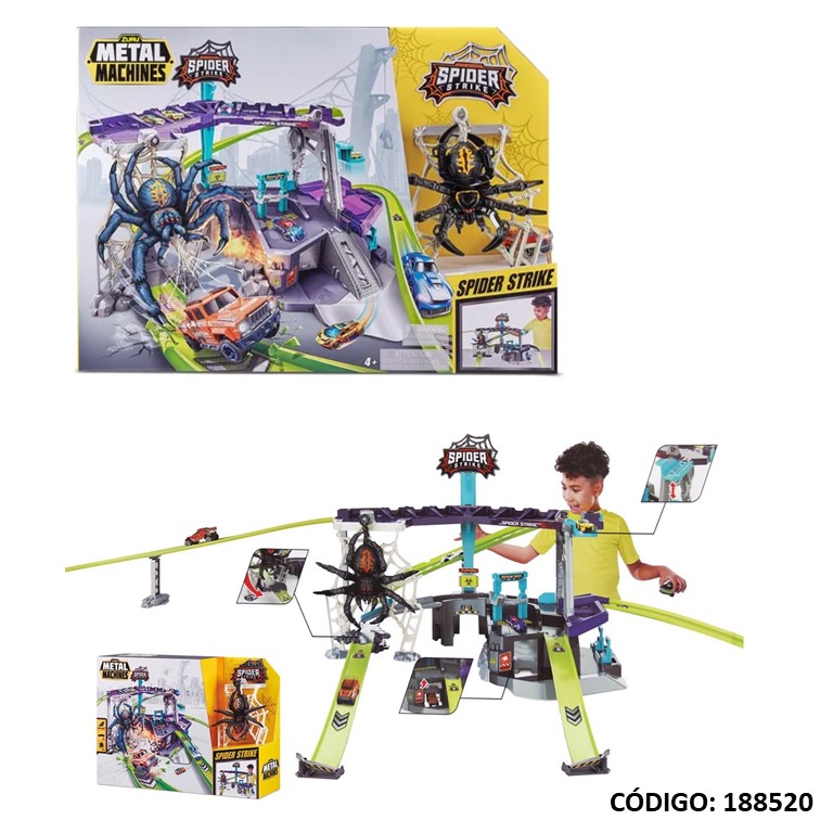 Juegos imp. sud. metal machines spider 6725