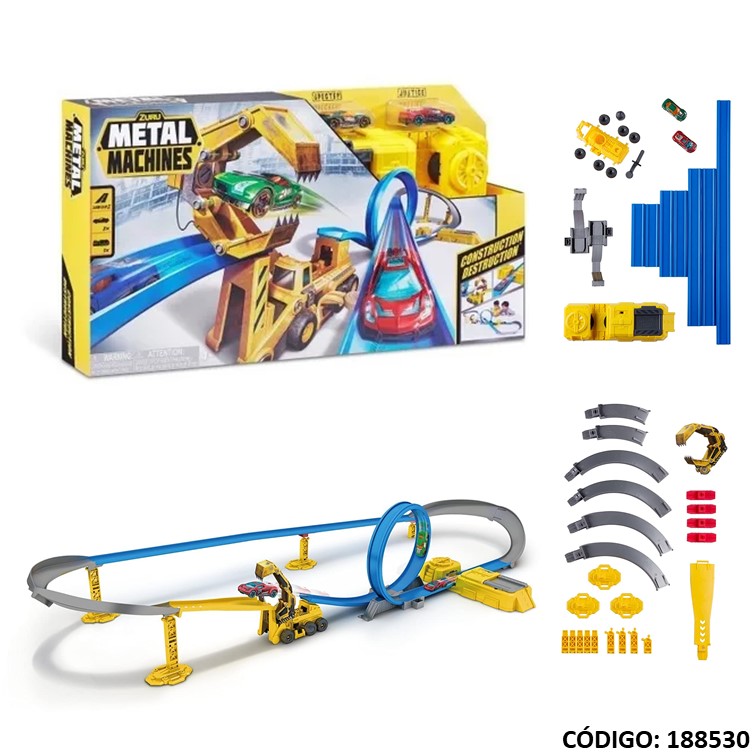 Juegos imp. sud. metal machines construction 6703