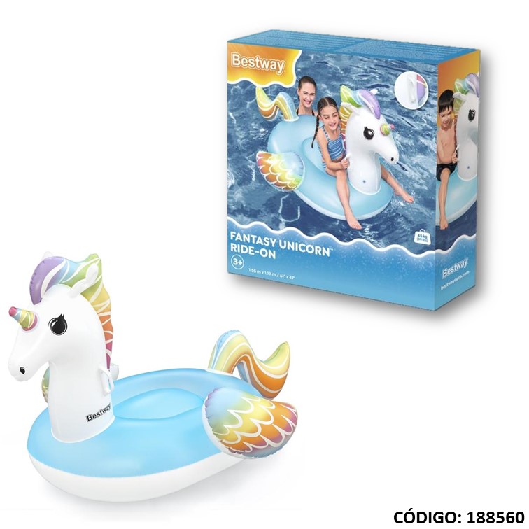Juegos bestway inflable unicornio