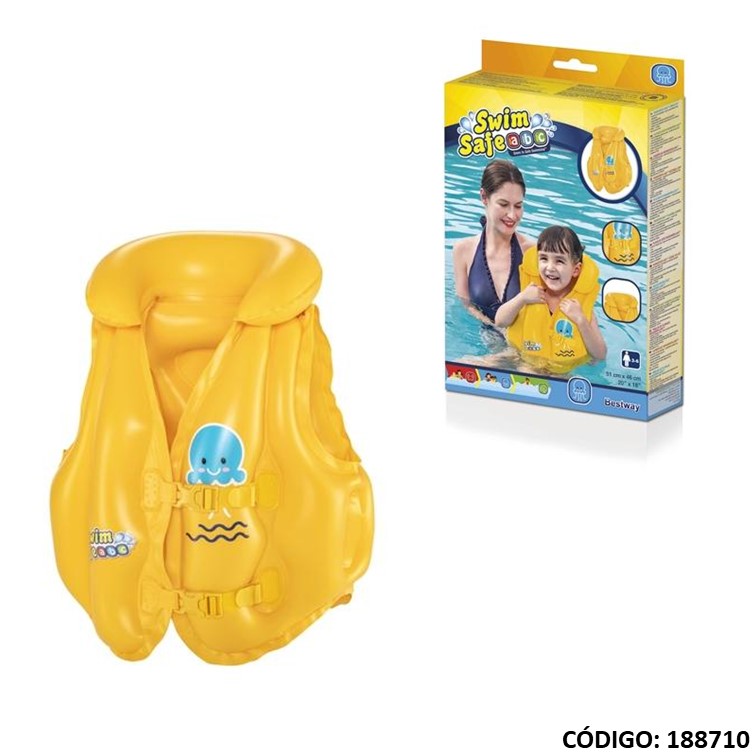 Chaleco salvavidas bestway 51x46cm