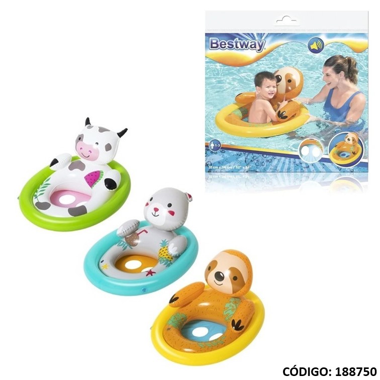 Asiento inflable bestway c/sonidos