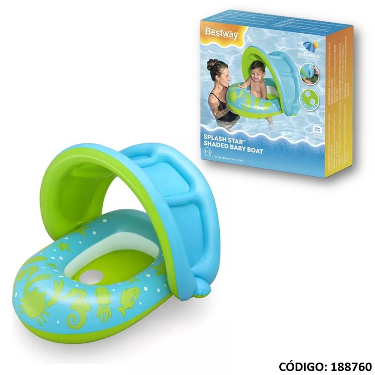 Asiento inflable bestway baby boat