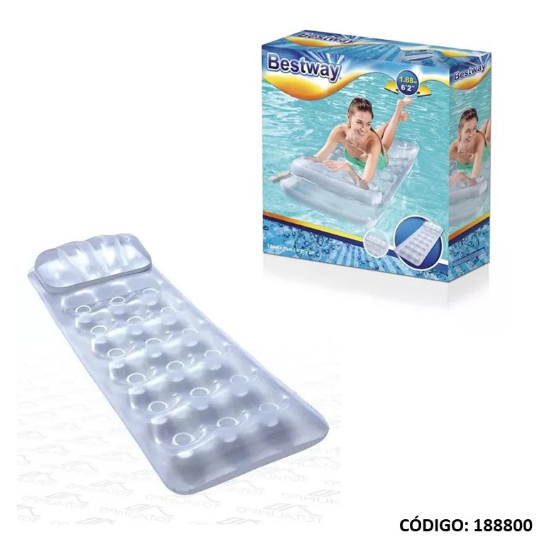 Colchoneta inflable bestway deluxe