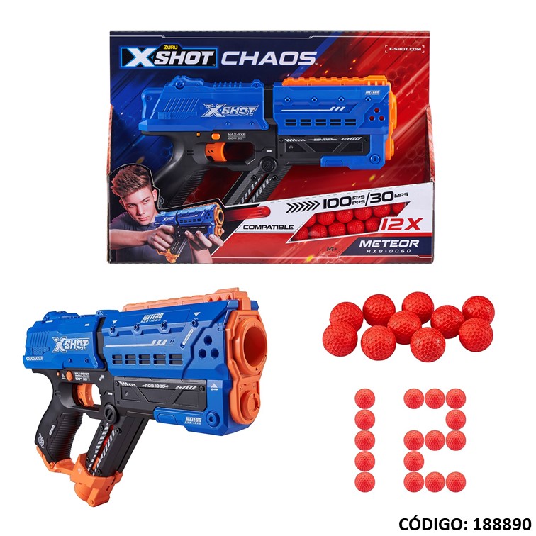 Juegos imp. sud. x-shot chaos meteor